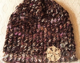 Hand knitted Soft Hat For Those Cold Nights