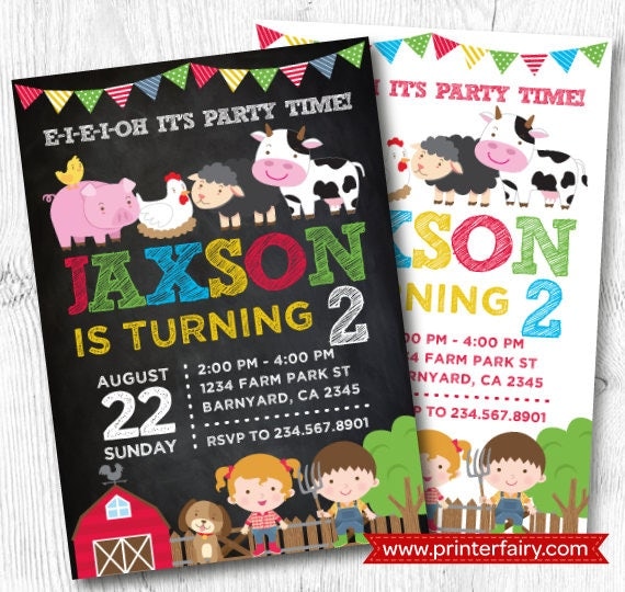 farm invitation barnyard birthday invitation farm first birthday