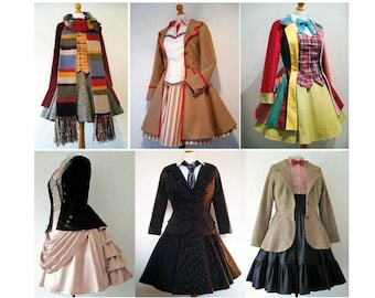 FOR INFORMATION ONLY- Doctor Who Gender Swap Femme Cosplay Costumes - Please Do Not Purchase From This Listing Read Full Item Details Thanks
