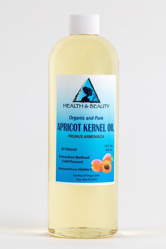 16 oz APRICOT KERNEL OIL Organic Carrier Cold Pressed 100