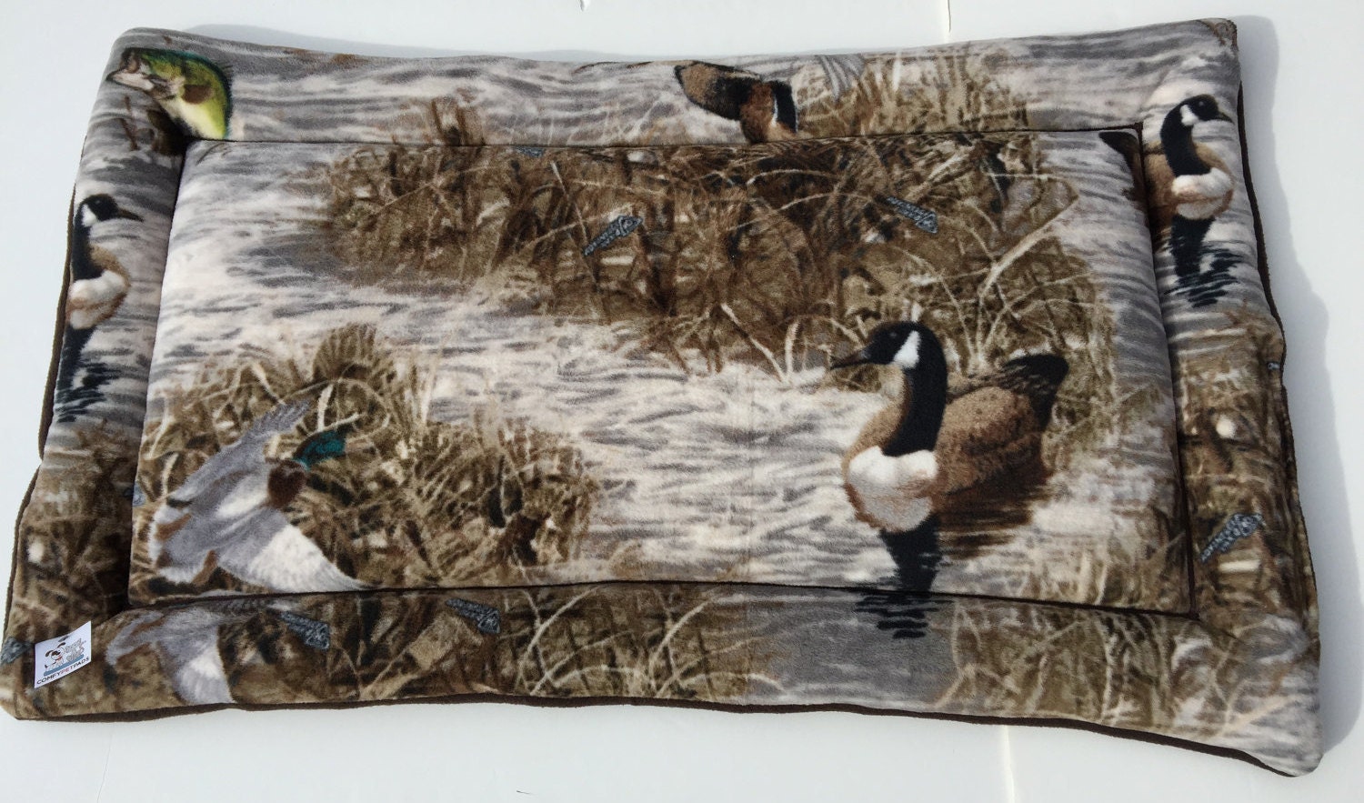 Wetlands Mallard Duck Large Dog Bed Dog Crate Pad XL Pet