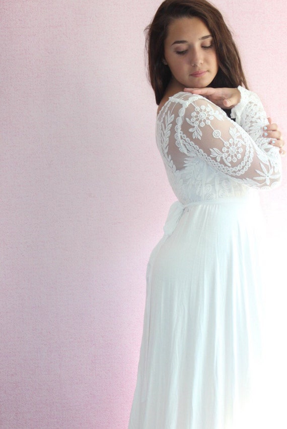 bohemian wedding dress boho shabby chic maternity gown bohemian wedding dress boho shabby chic maternity gown