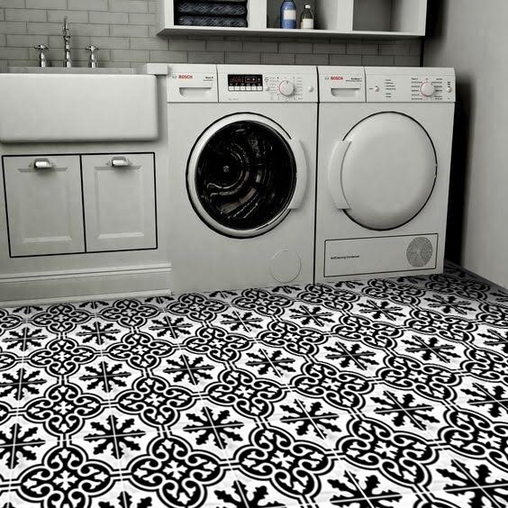 Vinyl Floor Tile Sticker Floor decals Carreaux Ciment
