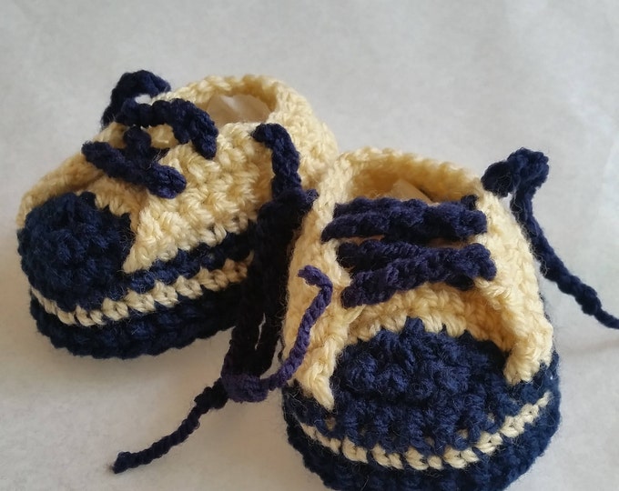 Navy Blue Car Vest Baby Clothing Set | Crochet Vest | Crochet Baby Blanket | Crochet Afghan | Baby Trainers | Baby Sneakers | Car | 0 to 6 m