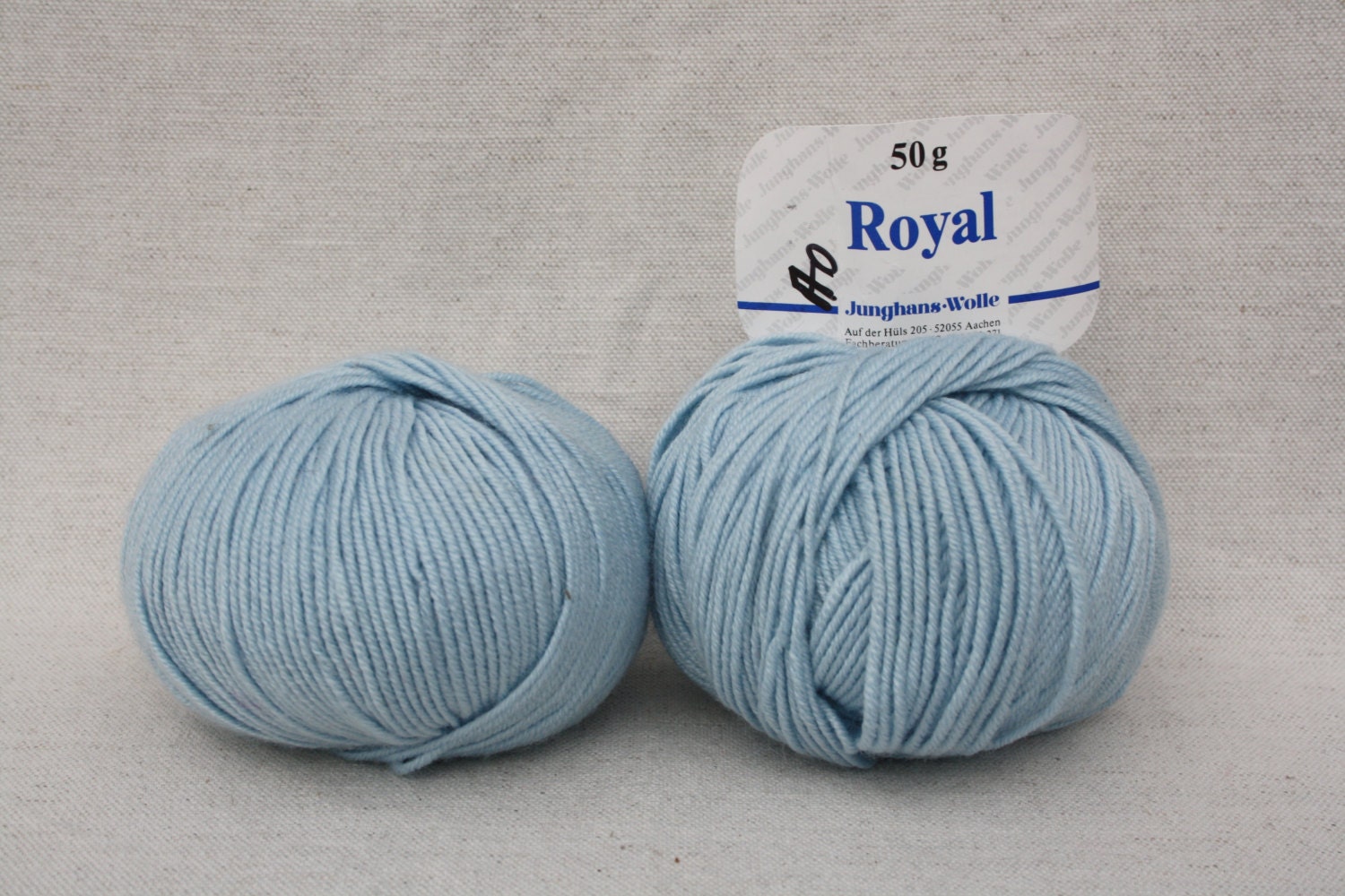 Merino yarn Pale blue Wool yarn Knitted yarn Knitting DK