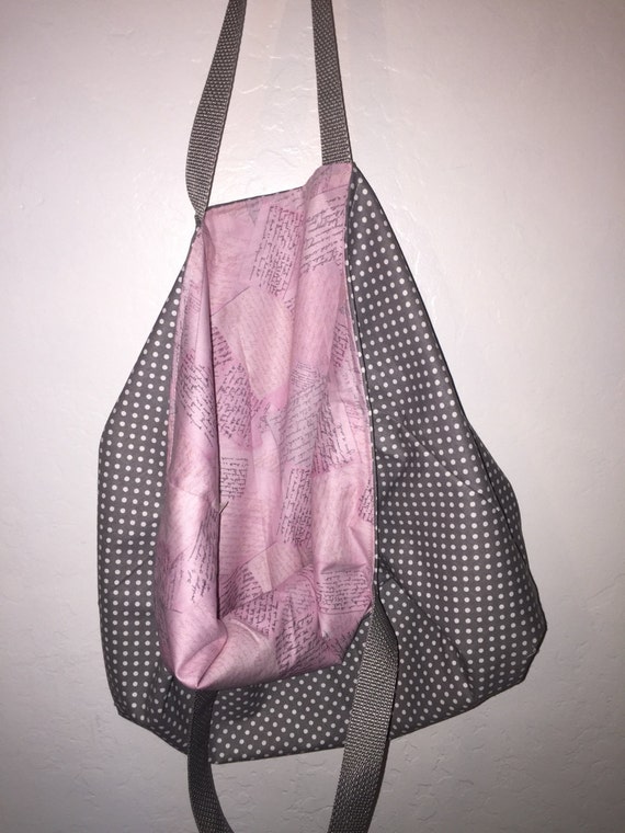 Reusable shopping bag washable grocery bagreversible