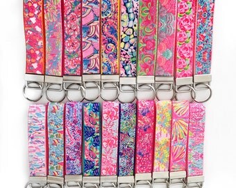 Lilly Pulitzer Key Fob (29 Different Prints)