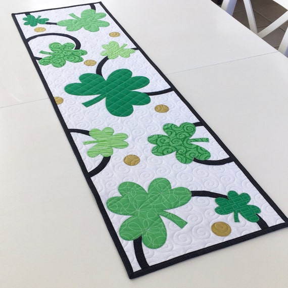 St Patricks Table Runner Quilt Pattern St patricks table runner quilt pattern