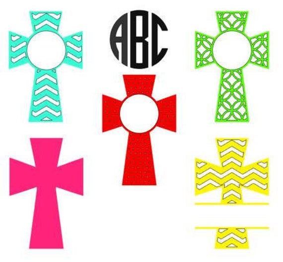 Cross Decal Cross Monogram Decal Cross Decal Monogram