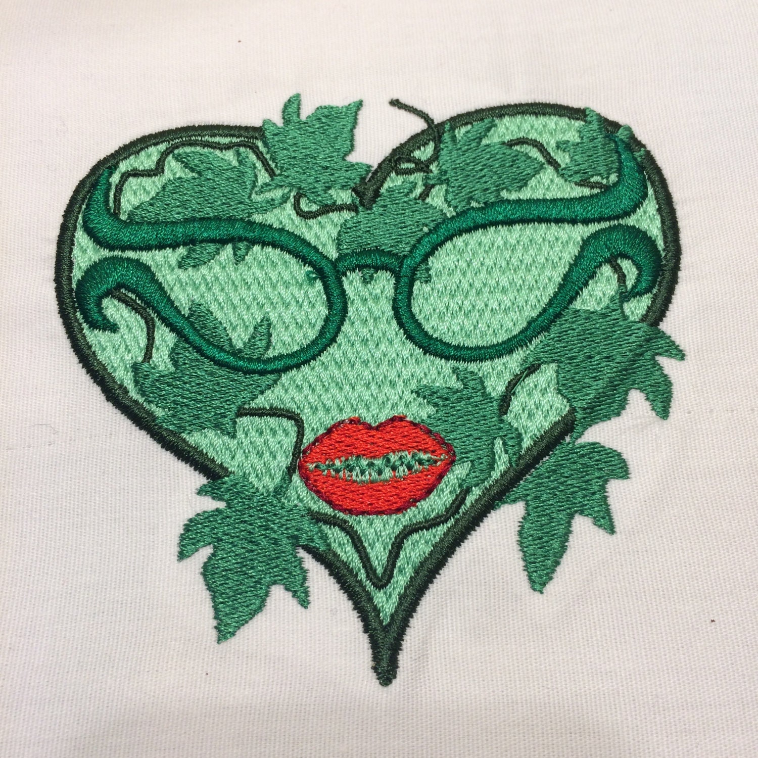 Poison ivy heart machine jessecmault design 4x4 and 25x25