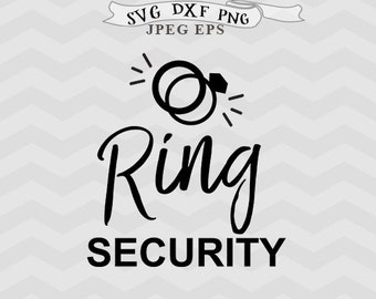 Ring security svg | Etsy
