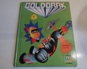 France 1978 Goldorak album in french : "Reedition 1-2-3"