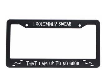 license plate frame