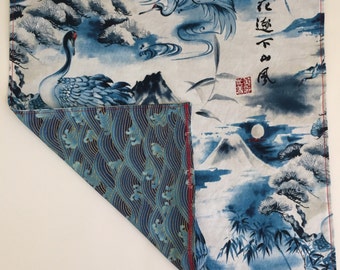 Asian Style Handkerchief - pocket square - edc - hanky - mens gift