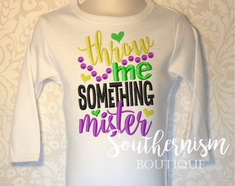 girls mardi gras shirt