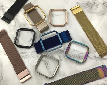 Milanese Loop Stainless Steel Mesh band for Fitbit Blaze