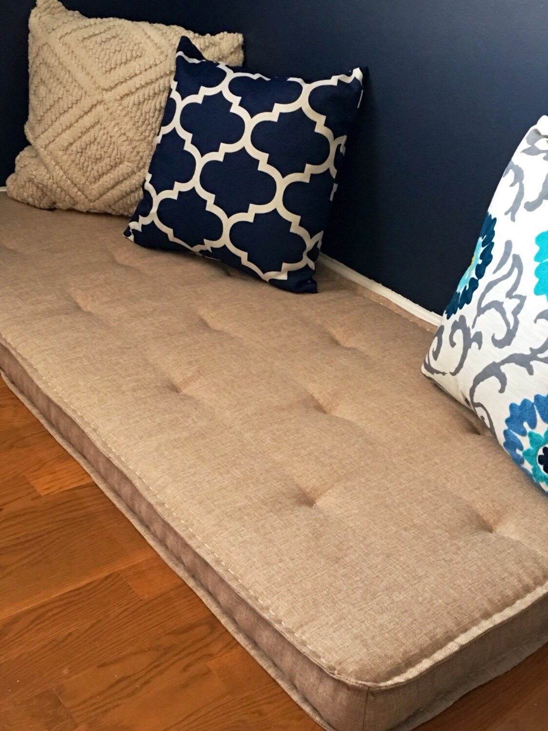 Custom Bench cushions Window seat cushion French mattress