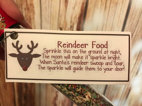 Reindeer Food / Christmas Eve / Santa / Children / Magical