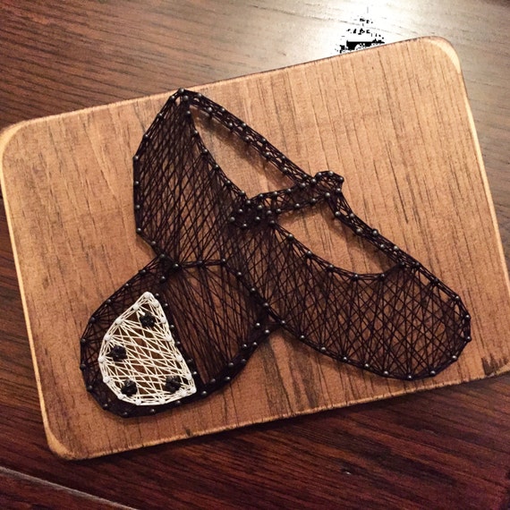 Tap Dance Shoe String Art