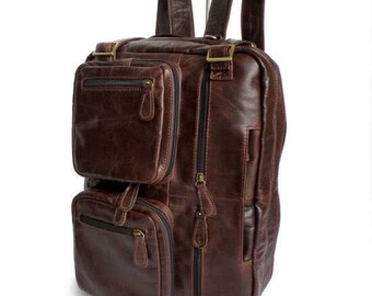 cowhide backpack purses