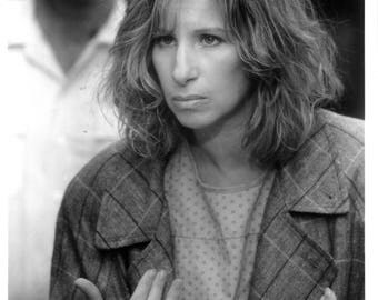 Nuts - 1987 - 8" x 10" B & W publicity photo - Barbra Streisand