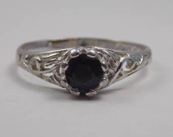 Sterling silver ring size 10 3/4