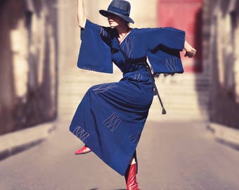 Kimono dress and bolero