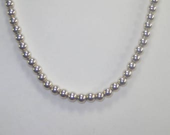 E-102 Vintage Necklace 925 silver choker
