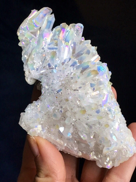 angel aura quartz crystal meaning
