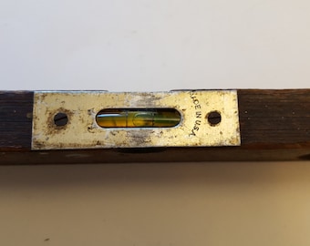 Stanley-like Antique Wood Level