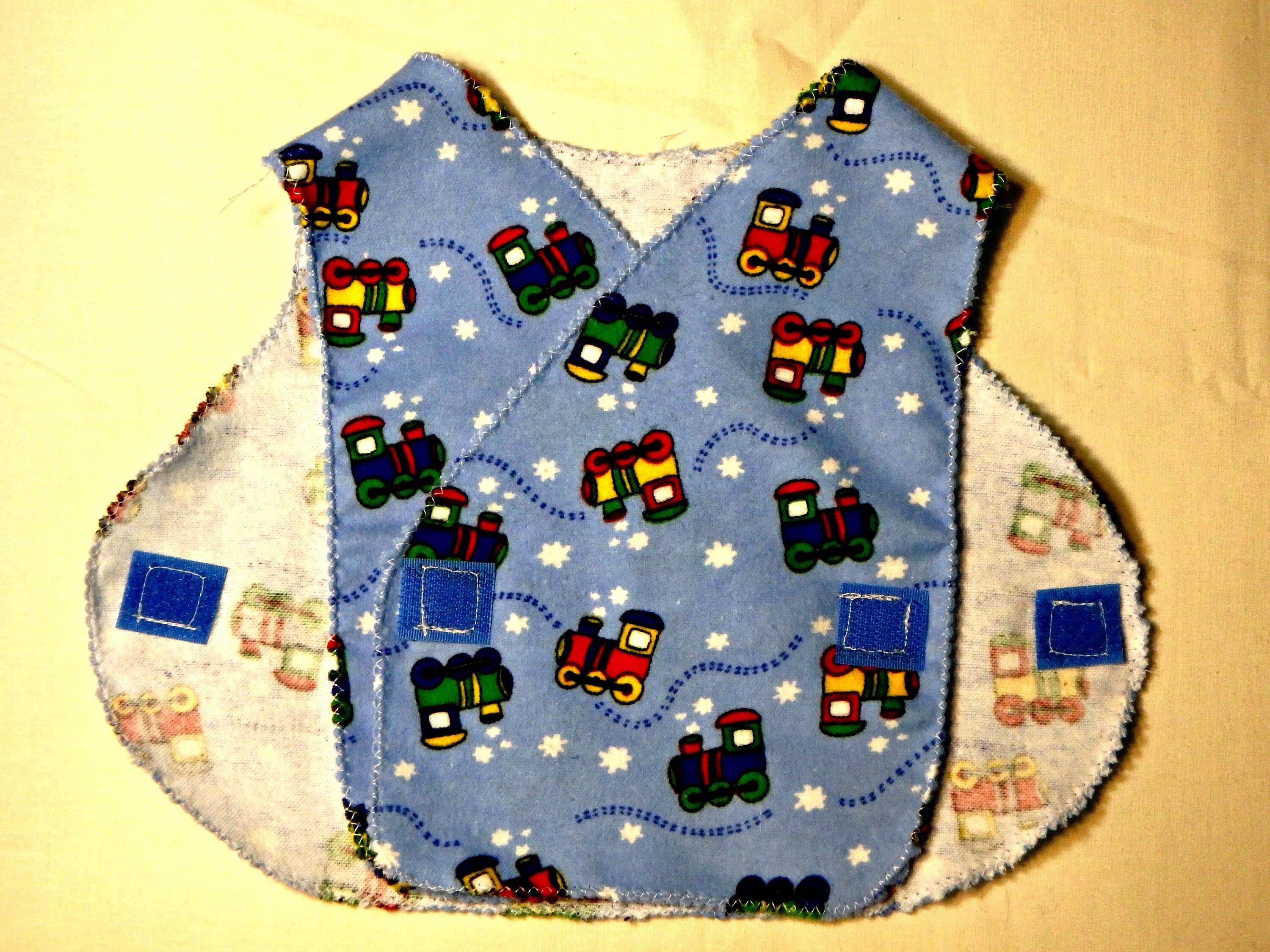 MICRO Preemie Hospital Gown Flannel NICU Approved Gown 13