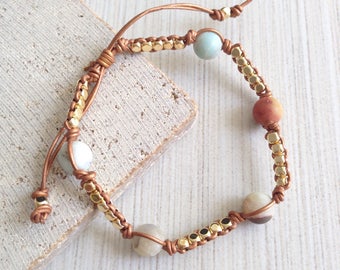 Beaded Bracelets,Marble Beaded Bracelets,Jade Beaded Bracelets,Boho Bracelets,Boho Beaded Bracelets,Marble Stone Bracelets