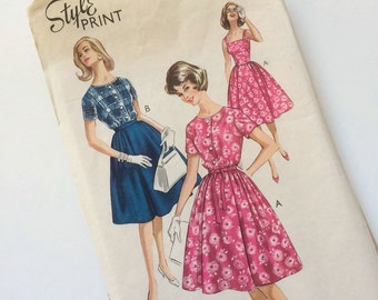 60s dress pattern | Etsy
