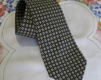 Vintage "Nino Salzano" Necktie 100% Silk Made in Italy