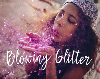 Glitter Photoshop Overlays, Glitter Overlays, Blowing Glitter Effect, Photo Overlays, Mini Sessions, Glitter Effect, Glitter Background