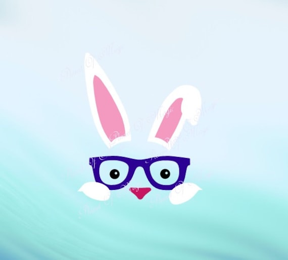 Bunny SVG Bunny Face Svg Rabbit Svg Cut File Buuny DXF