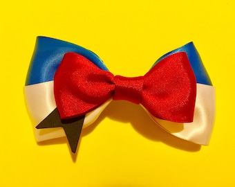 Donald Duck Bow FREE SHIPPING Donald Duck Hair Bow Fab Five Bow Fab Five Hair Bow Disney Bow Disney Hair Bows Disneybound Disneybounding Bow