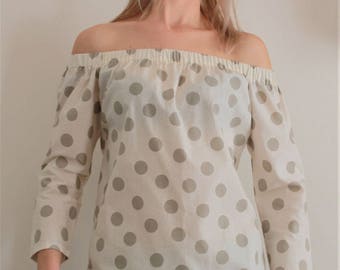 Italian Haute Couture cotton shirt