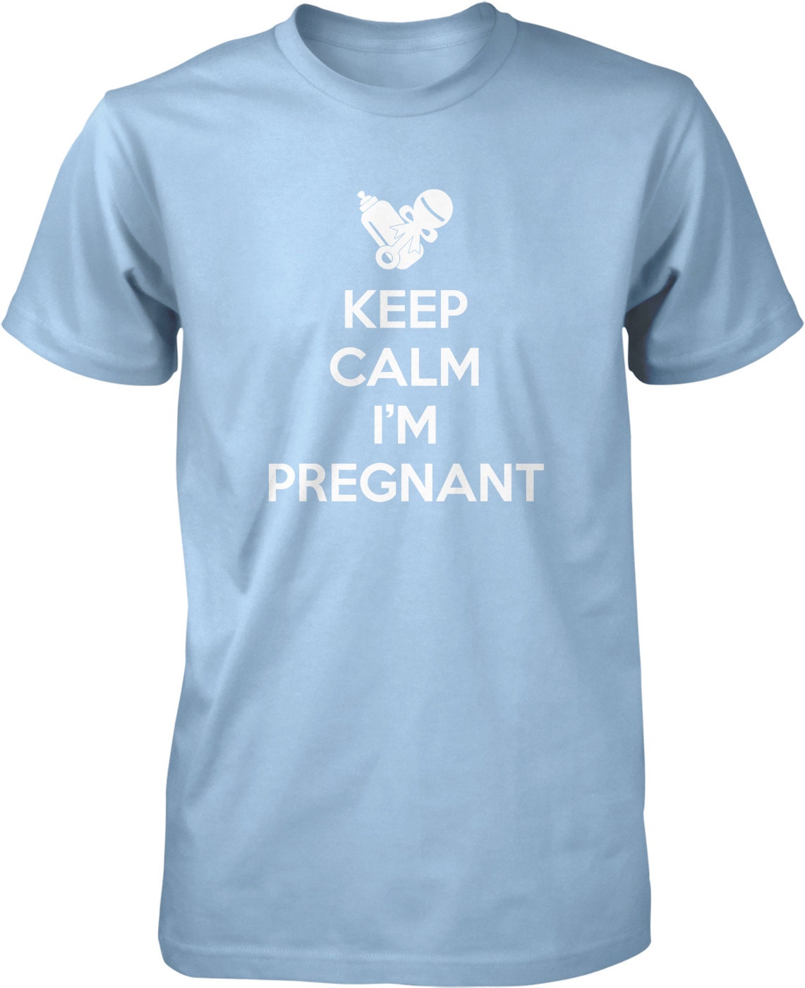 Keep Calm I'm Pregnant Men's T-shirt NOFO_00160