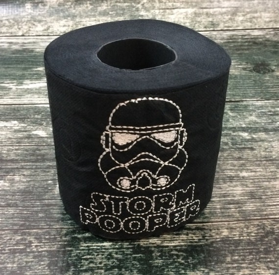 Embroidered toilet paper / tp / geek gift / star wars gift
