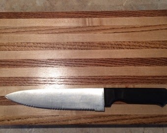 Simple Butcher Block Cutting Board