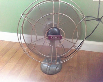 Vintage Oscillating Fan, Fasco, Arcticaire,Rochester, N.Y. Working