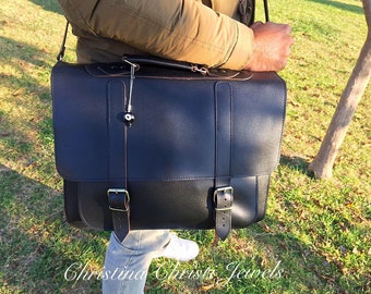 leather messenger bag for men chicago il