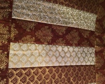 Fields of Gold Quilted Table Runner NCU0PTT405