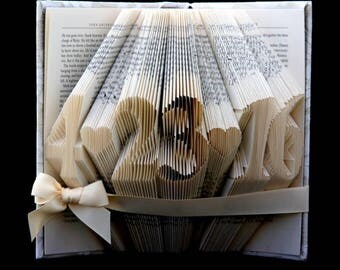 1st Anniversary Gift Folded Book, 1st Anniversary Gift For Husband, 1st Anniversary For Couple, 1st Anniversary Gift For Her, Gift For Wife