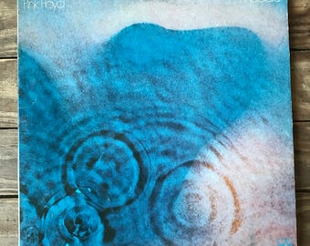 Vintage Pink Floyd Meddle Vinyl Record 1971