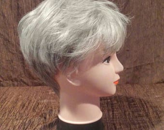 Envy Wig short medium grey, free shipping