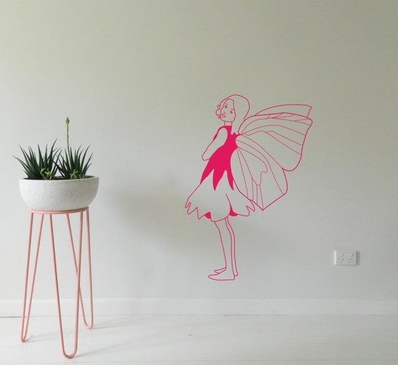 FAIRY WALL STICKER Removable Decal Made in Australia FAIRY WALL STICKER Removable Decal Made in Australia