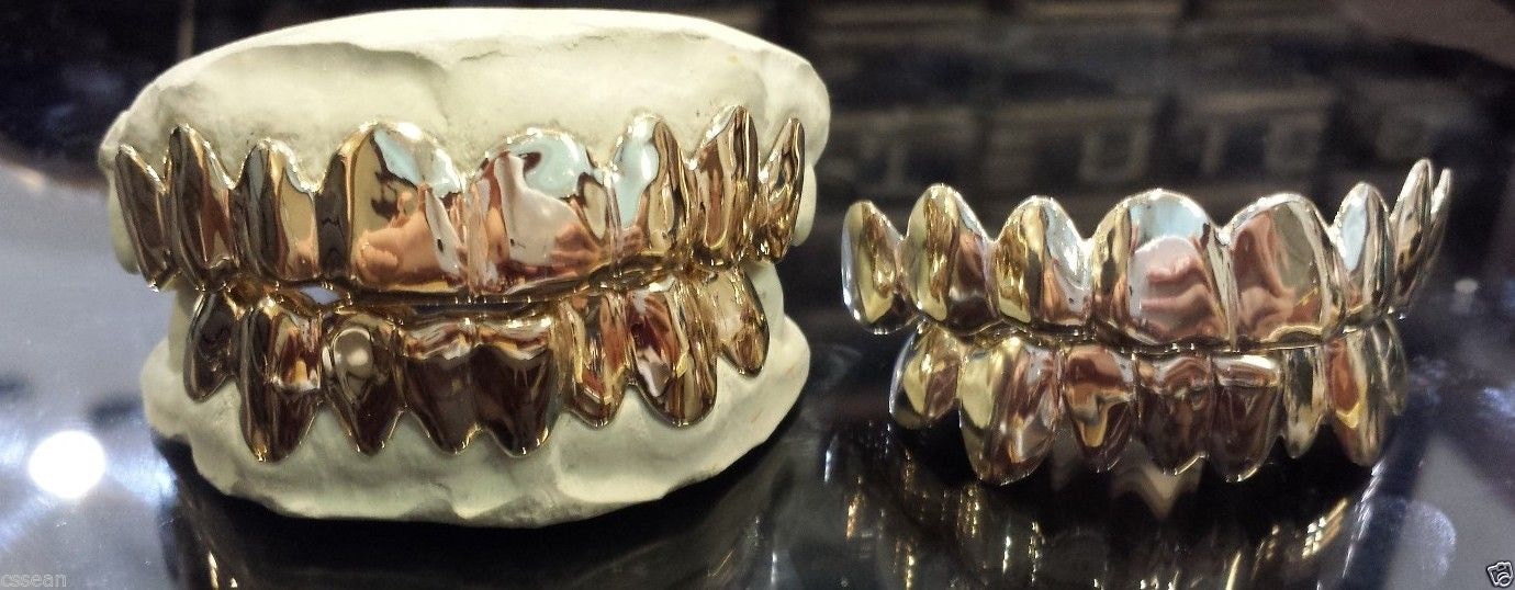 925 Sterling Silver Custom fit Grillz Plain Silver teeth REAL Grill Grillz.