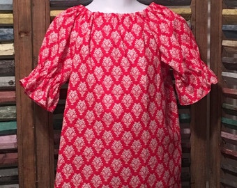 Girls dress, Girls peasant dress, Little girls dress, Toddler dress, Girls spring or summer dress, #130, #132, #133